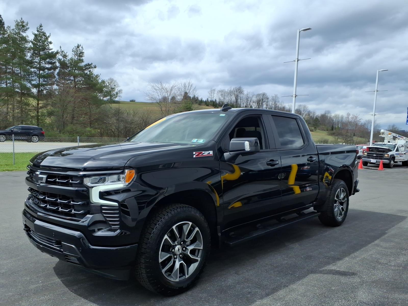 2025 Chevrolet Silverado 1500 RST Black Gba at Memorial Highway Chevrolet
