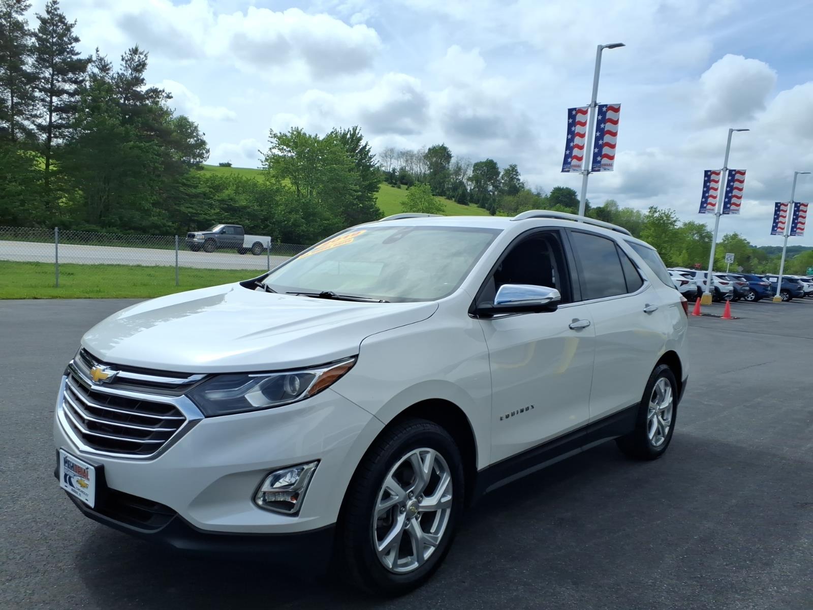 2019 Chevrolet Equinox Premier Summit White at Delaney Chevrolet Nissan Volvo of Greensburg