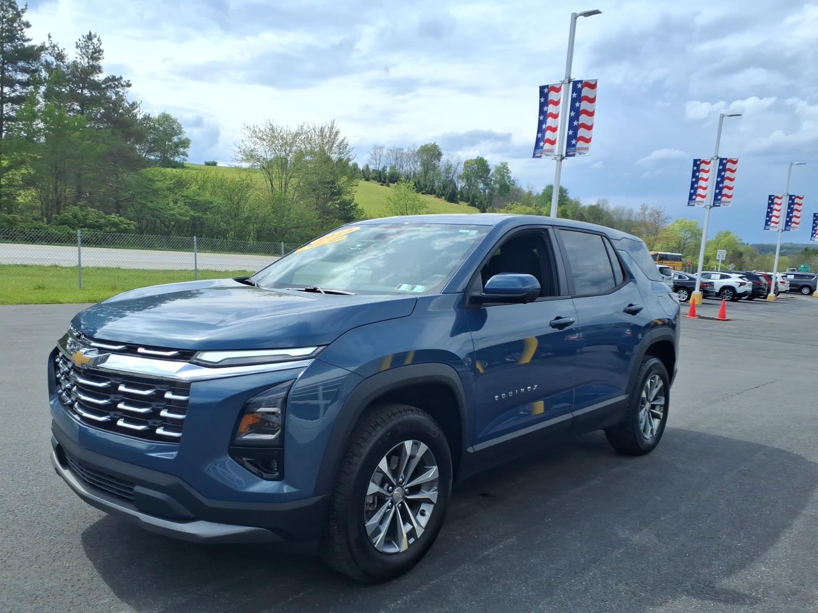 2025 Chevrolet Equinox LT Lakeshore Blue Metallic at Memorial Highway Chevrolet