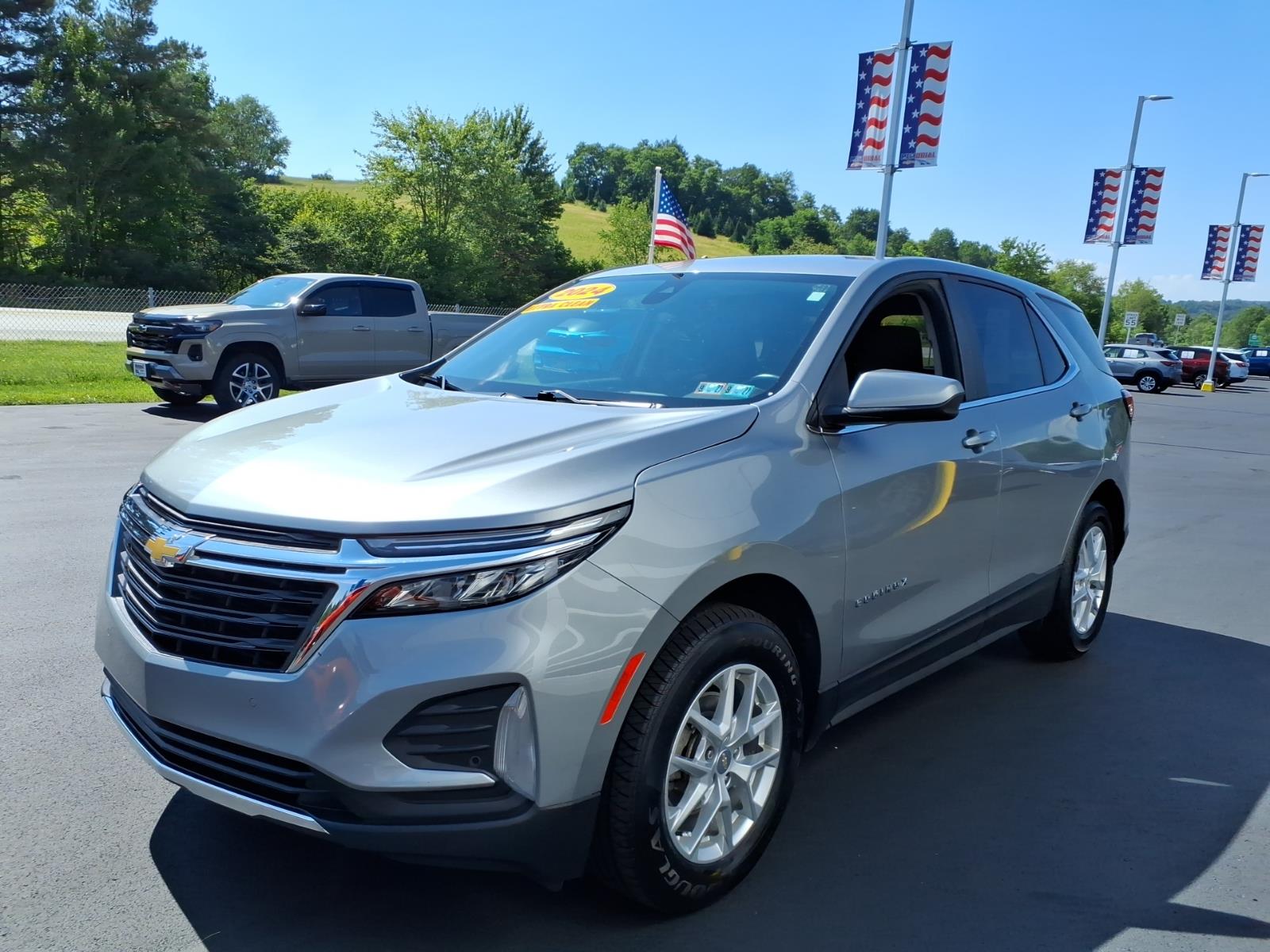 2024 Chevrolet Equinox LT Sterling Gray Metallic at Delaney Chevrolet Nissan Volvo of Greensburg