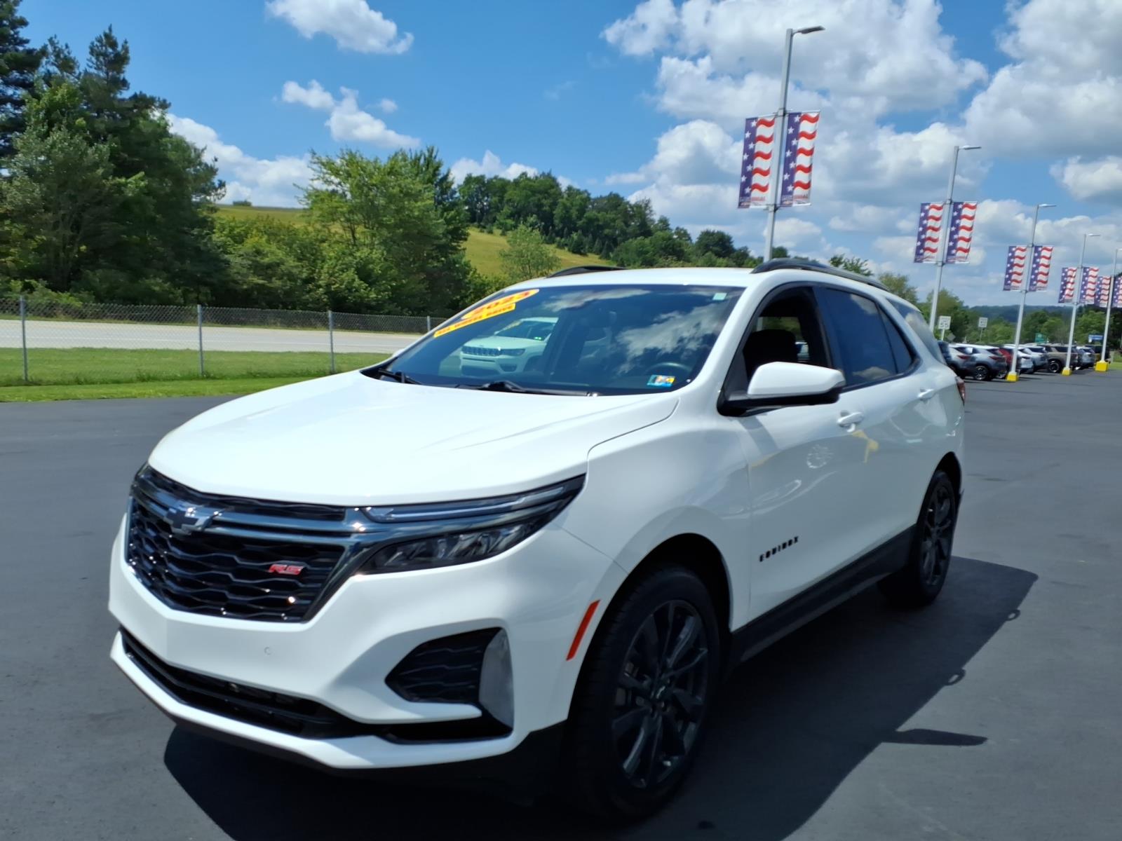 2023 Chevrolet Equinox RS White at Memorial Highway Chevrolet