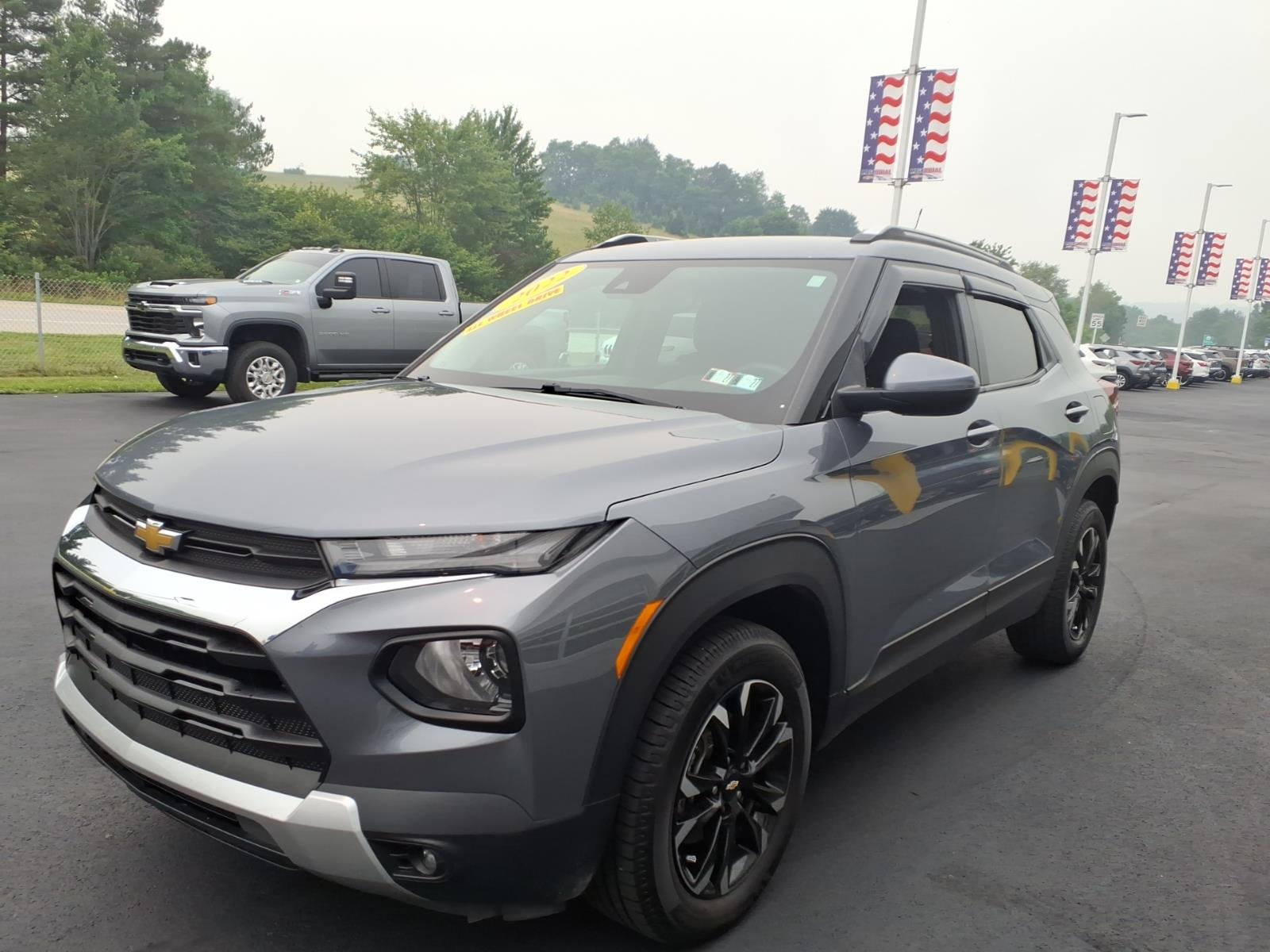 2022 Chevrolet Trailblazer LT Satin Steel Metallic at Delaney Chevrolet Nissan Volvo of Greensburg