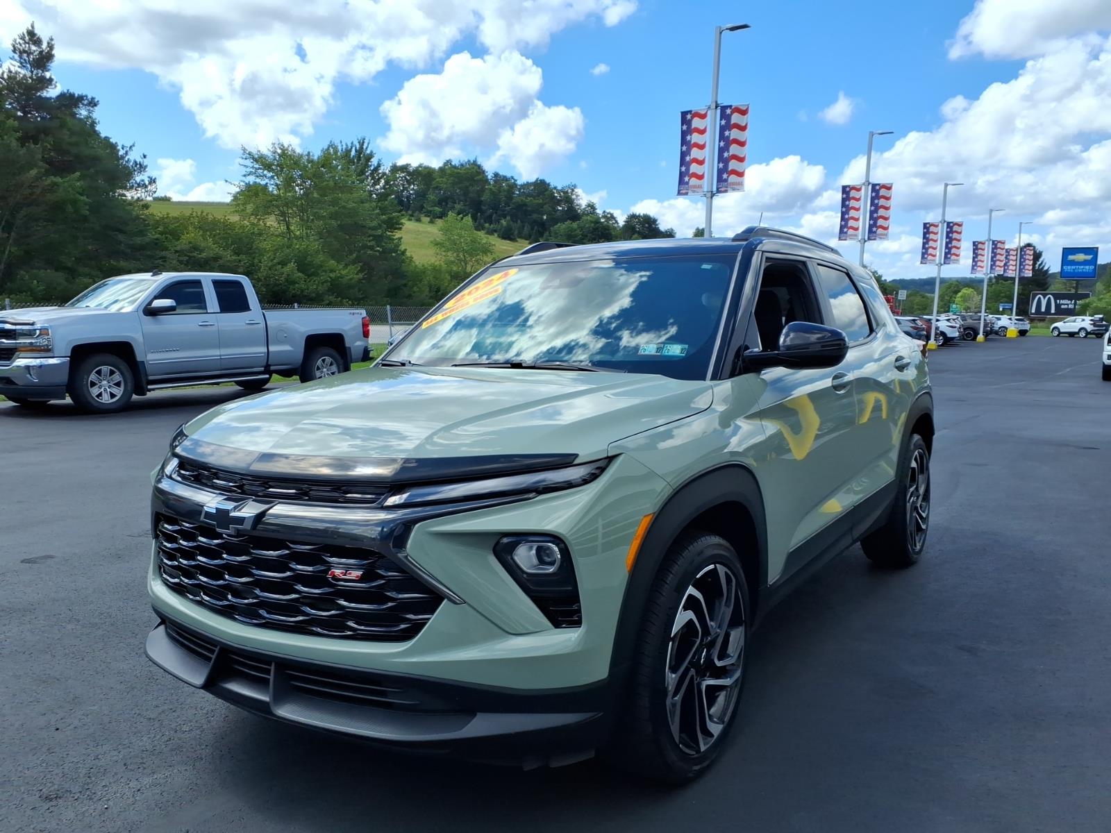 2024 Chevrolet Trailblazer RS Cacti Green at Memorial Highway Chevrolet