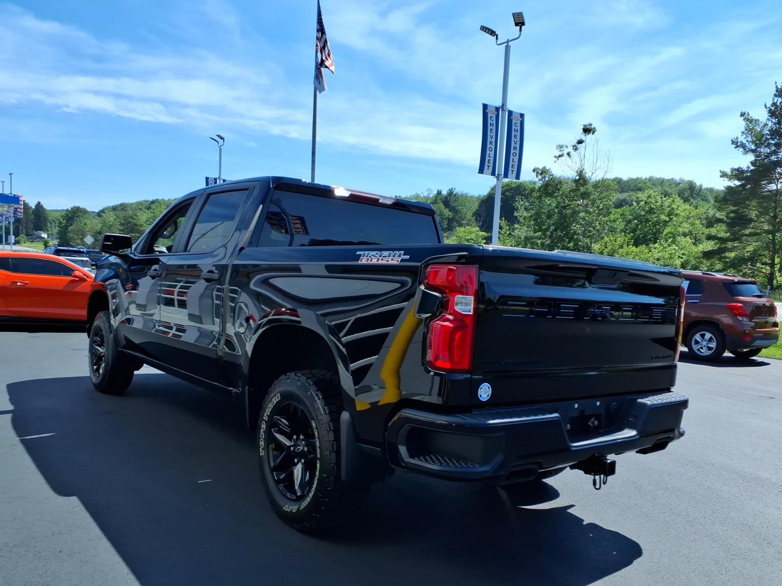 2021 Chevrolet Silverado 1500 Custom Trail Boss Black at Team Chevrolet Buick GMC
