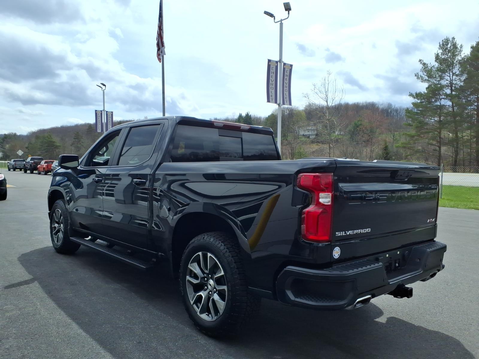 2025 Chevrolet Silverado 1500 RST Black Gba at Memorial Highway Chevrolet