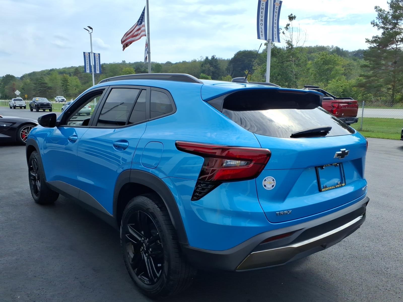 2025 Chevrolet Trax Activ Marina Blue Metallic at Memorial Highway Chevrolet