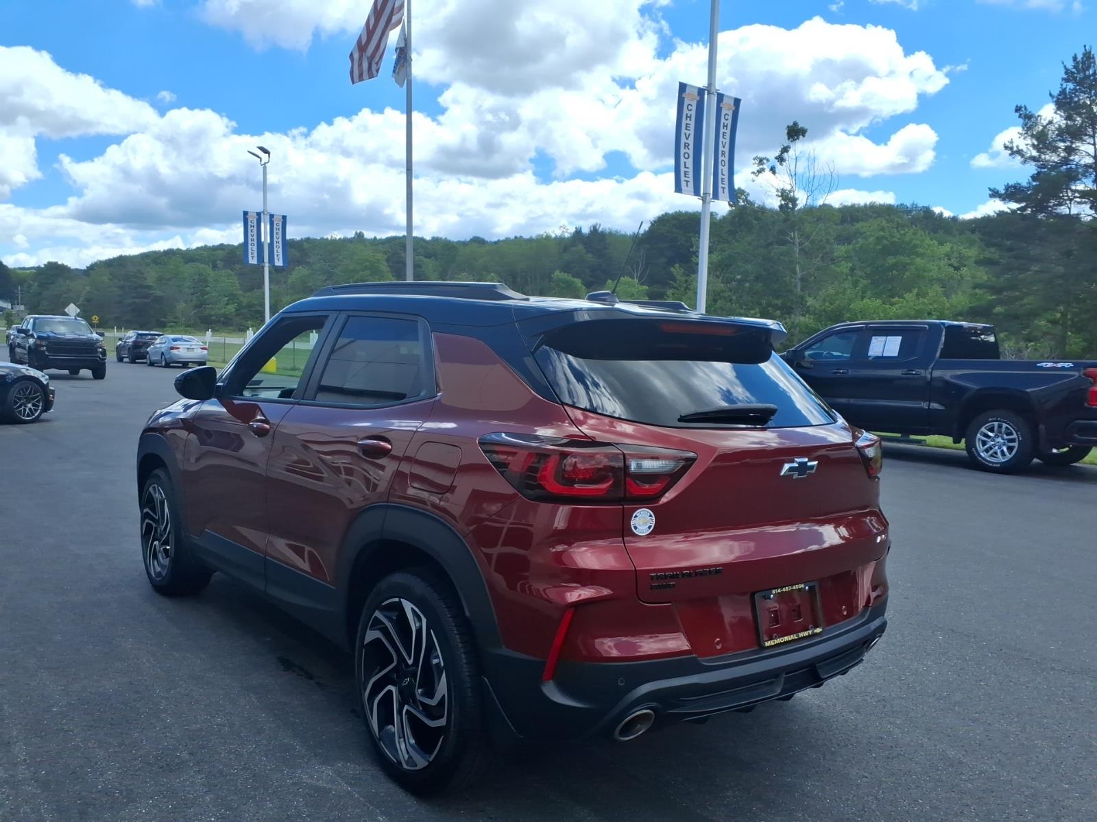 2024 Chevrolet Trailblazer RS Crimson Metallic at Memorial Highway Chevrolet