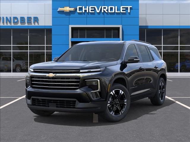 2027 Chevrolet Traverse LT Mosaic Black Metallic Gb8 at Memorial Highway Chevrolet