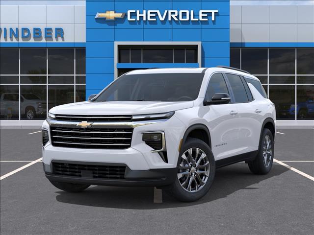 2026 Chevrolet Traverse LT Summit White Gaz at Memorial Highway Chevrolet