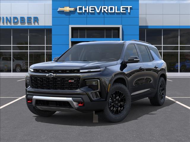 2027 Chevrolet Traverse Z71 Mosaic Black Metallic Gb8 at Memorial Highway Chevrolet