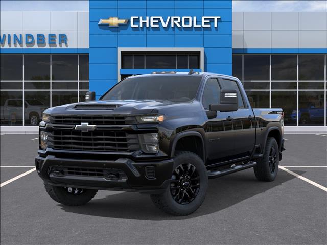 2026 Chevrolet Silverado 2500HD Custom Black Gba at Team Chevrolet Buick GMC