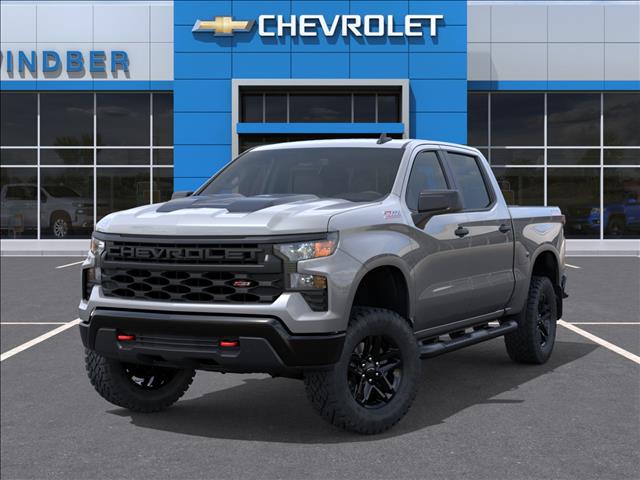 2026 Chevrolet Silverado 1500 Custom Trail Boss Sterling Gray Metallic Gxd at Team Chevrolet Buick GMC