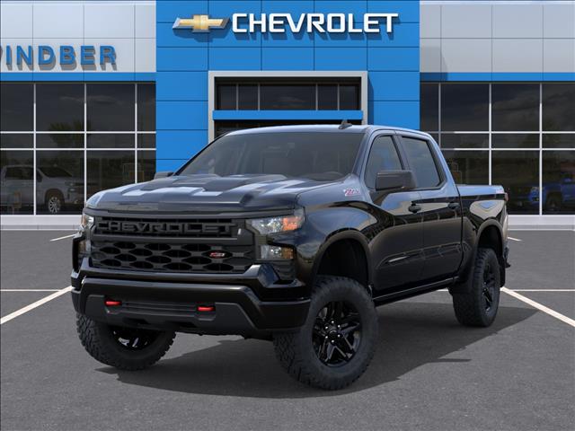 2026 Chevrolet Silverado 1500 Custom Trail Boss Black Gba at Team Chevrolet Buick GMC