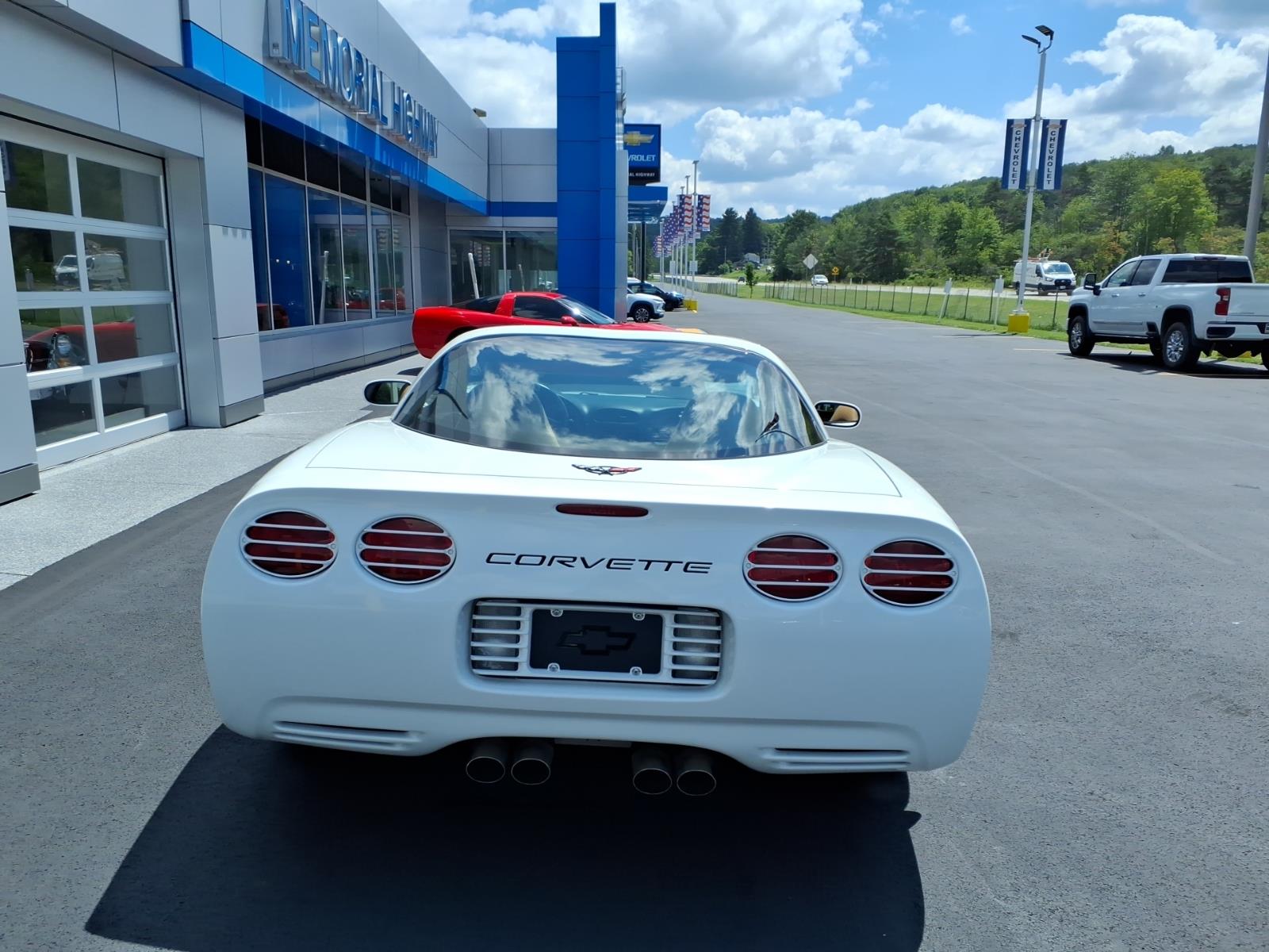 1998 Chevrolet Corvette Base White at Memorial Highway Chevrolet