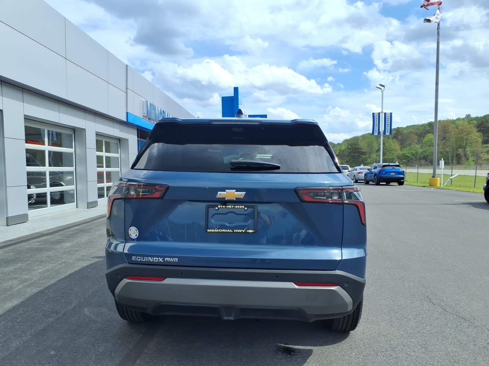 2025 Chevrolet Equinox LT Lakeshore Blue Metallic at Memorial Highway Chevrolet