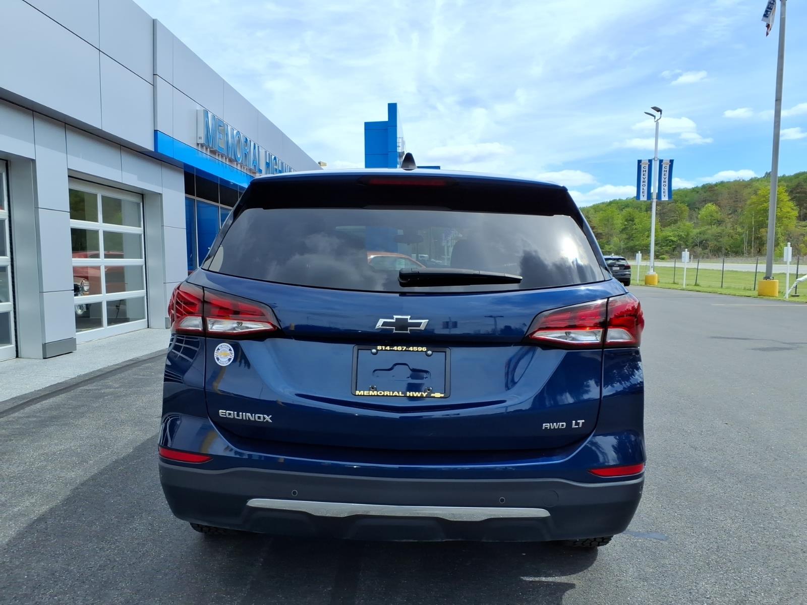 2022 Chevrolet Equinox LT Blue Glow Metallic at Delaney Chevrolet Nissan Volvo of Greensburg