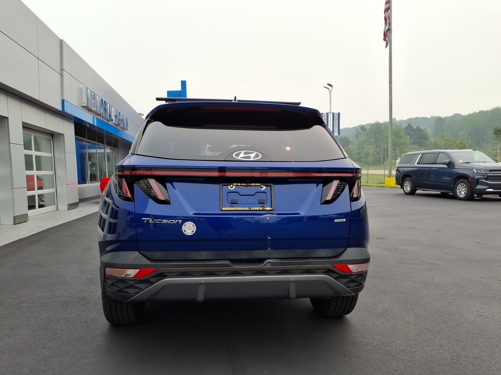 2022 Hyundai TUCSON Limited Deep Sea at Memorial Highway Chevrolet