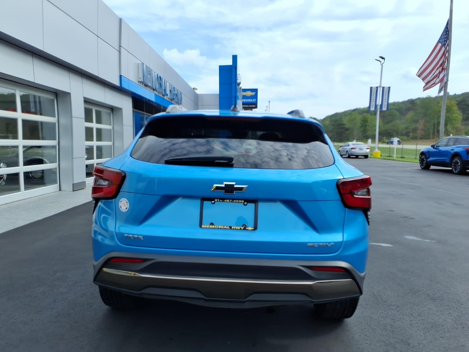 2025 Chevrolet Trax Activ Marina Blue Metallic at Memorial Highway Chevrolet