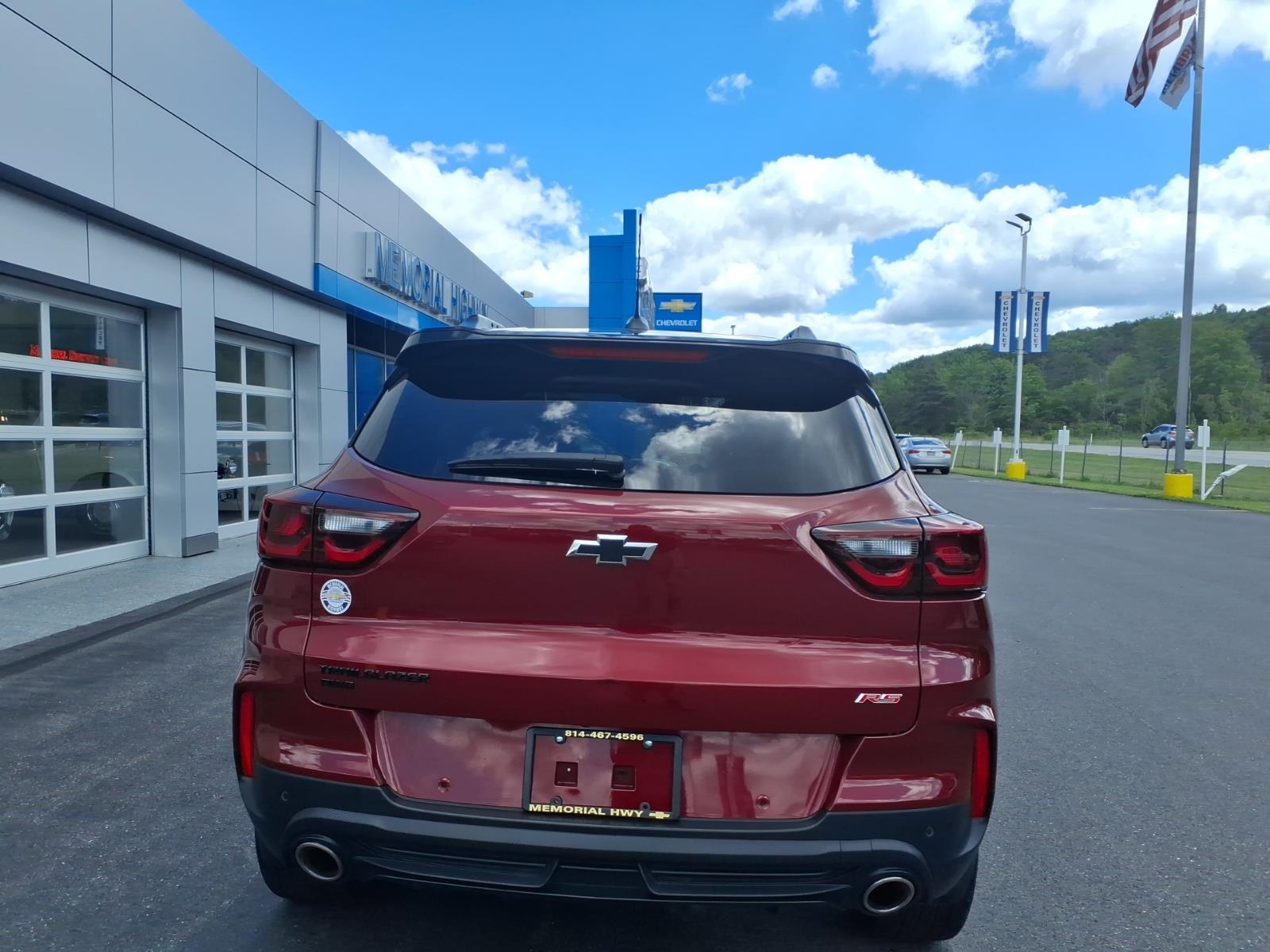 2024 Chevrolet Trailblazer RS Crimson Metallic at Memorial Highway Chevrolet