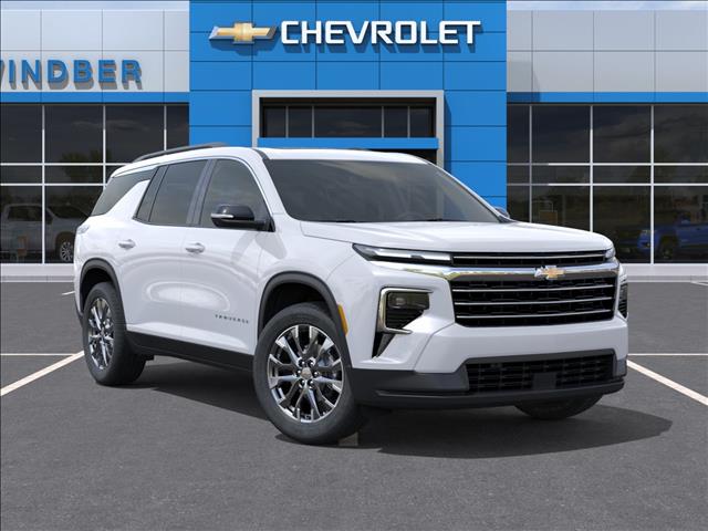 2026 Chevrolet Traverse LT Summit White Gaz at Memorial Highway Chevrolet
