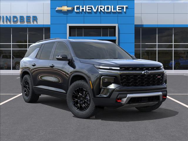 2027 Chevrolet Traverse Z71 Mosaic Black Metallic Gb8 at Memorial Highway Chevrolet