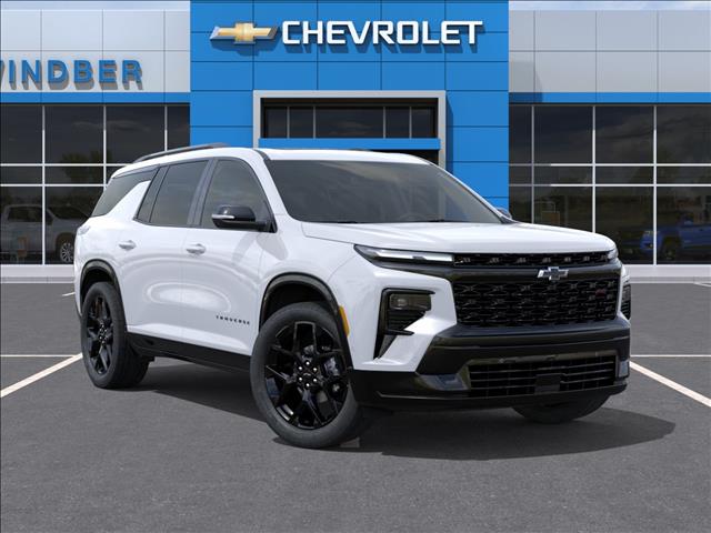 2026 Chevrolet Traverse RS Polar White Tricoat G4j at Memorial Highway Chevrolet