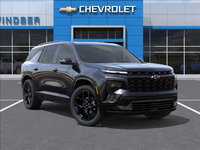 2026 Chevrolet Traverse RS Mosaic Black Metallic Gb8 at Memorial Highway Chevrolet