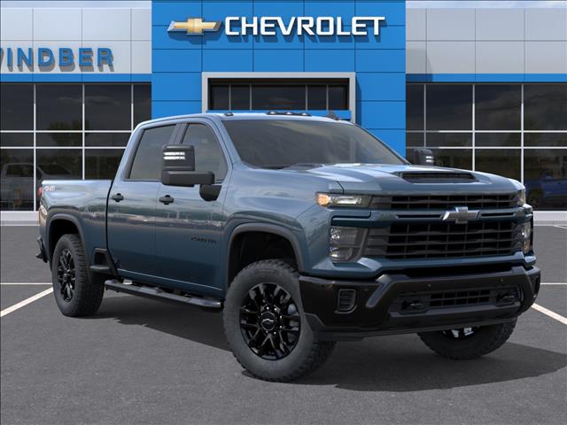 2026 Chevrolet Silverado 2500HD Custom Lakeshore Blue Metallic Gxp at Team Chevrolet Buick GMC