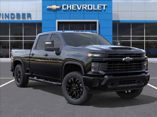 2026 Chevrolet Silverado 2500HD Custom Black Gba at Team Chevrolet Buick GMC