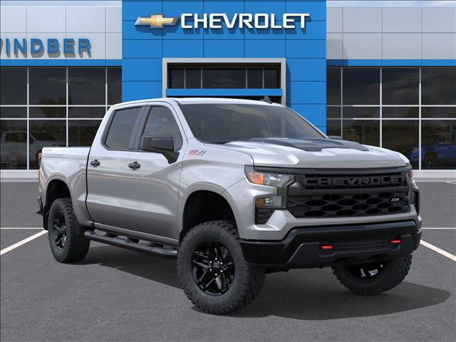 2026 Chevrolet Silverado 1500 Custom Trail Boss Sterling Gray Metallic Gxd at Team Chevrolet Buick GMC