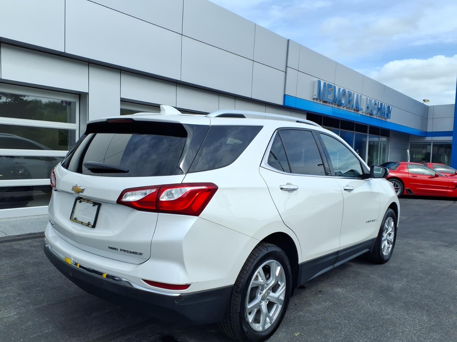 2019 Chevrolet Equinox Premier Summit White at Delaney Chevrolet Nissan Volvo of Greensburg