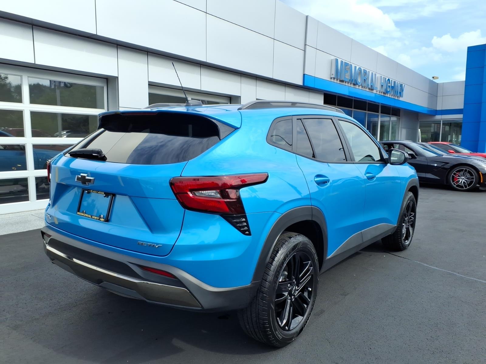 2025 Chevrolet Trax Activ Marina Blue Metallic at Memorial Highway Chevrolet