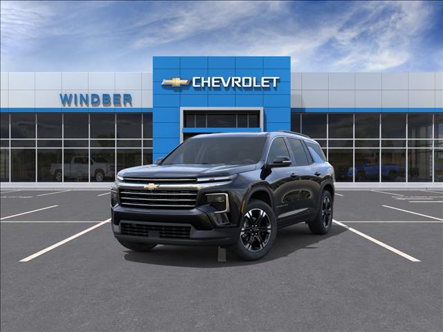 2027 Chevrolet Traverse LT Mosaic Black Metallic Gb8 at Memorial Highway Chevrolet