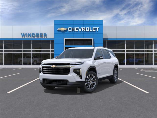 2026 Chevrolet Traverse LT Summit White Gaz at Memorial Highway Chevrolet