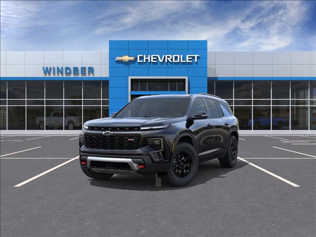 2027 Chevrolet Traverse Z71 Mosaic Black Metallic Gb8 at Memorial Highway Chevrolet