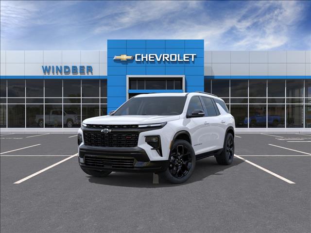 2026 Chevrolet Traverse RS Polar White Tricoat G4j at Memorial Highway Chevrolet