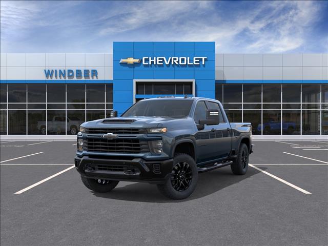 2026 Chevrolet Silverado 2500HD Custom Lakeshore Blue Metallic Gxp at Team Chevrolet Buick GMC