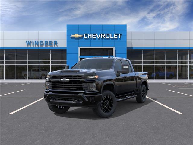 2026 Chevrolet Silverado 2500HD Custom Black Gba at Team Chevrolet Buick GMC