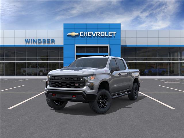 2026 Chevrolet Silverado 1500 Custom Trail Boss Sterling Gray Metallic Gxd at Team Chevrolet Buick GMC