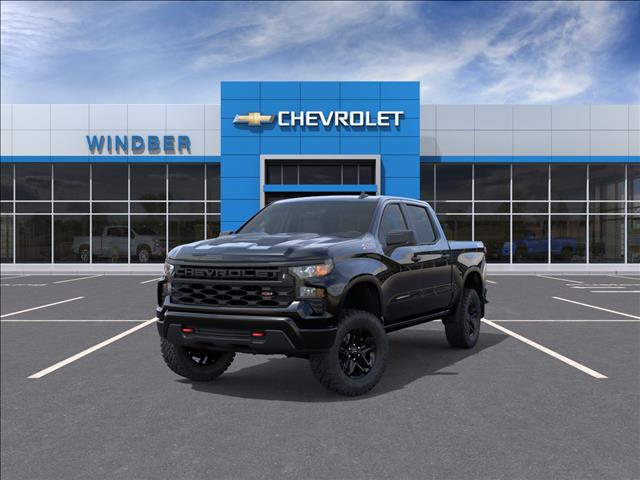2026 Chevrolet Silverado 1500 Custom Trail Boss Black Gba at Team Chevrolet Buick GMC