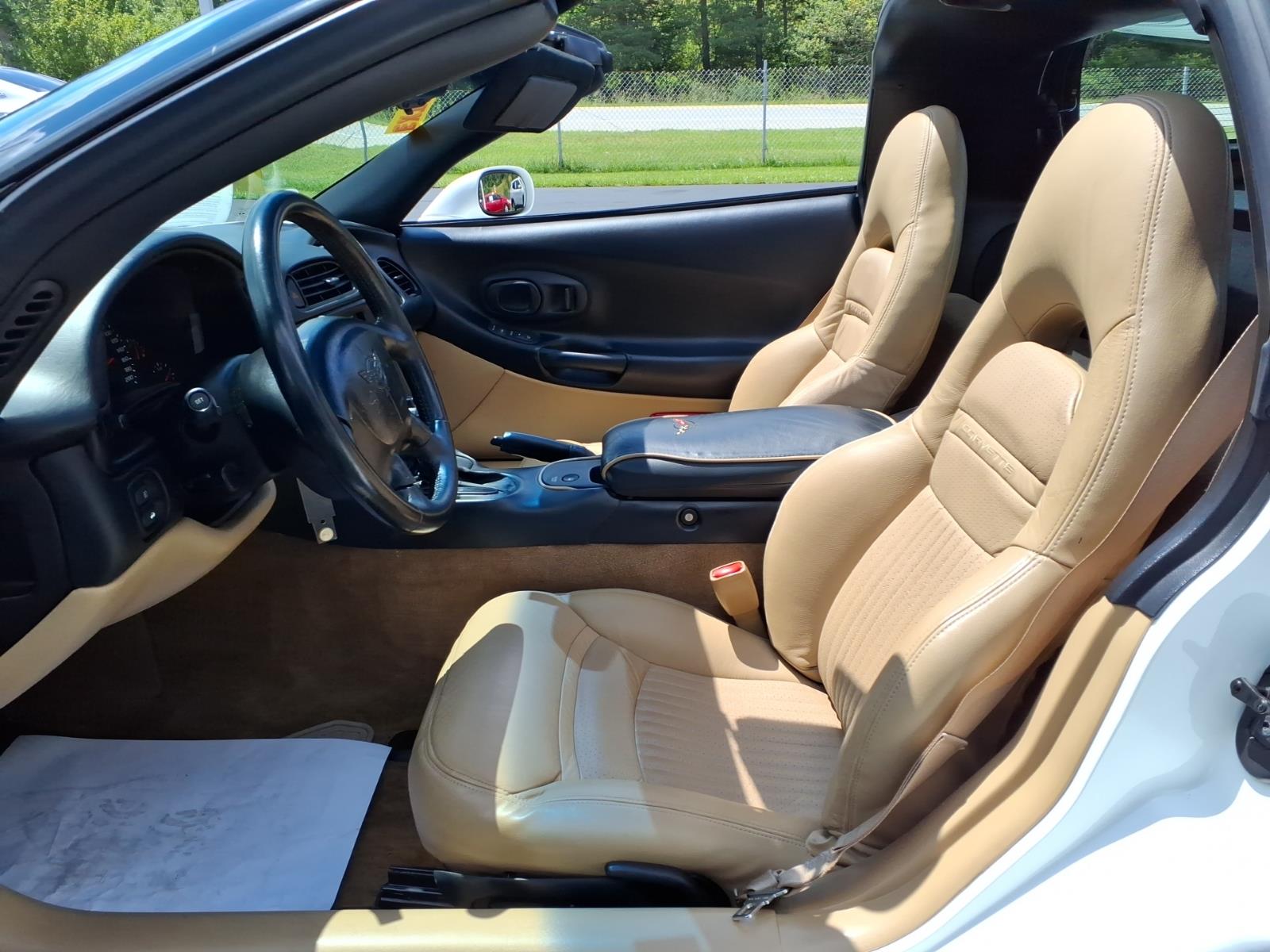 1998 Chevrolet Corvette Base White at Memorial Highway Chevrolet