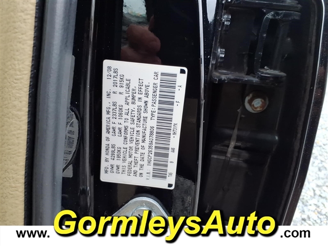 2009 Honda Accord LX:078806B