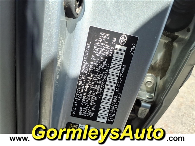 2005 Toyota Camry LE:549857B