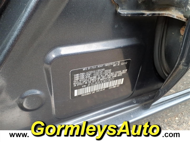 2012 Subaru Impreza 2.0i Premium:019072B