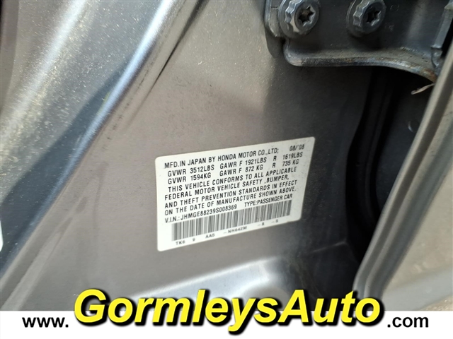 2009 Honda Fit Base:008369B