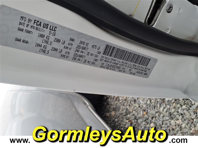 2016 Jeep Patriot Latitude:764851B