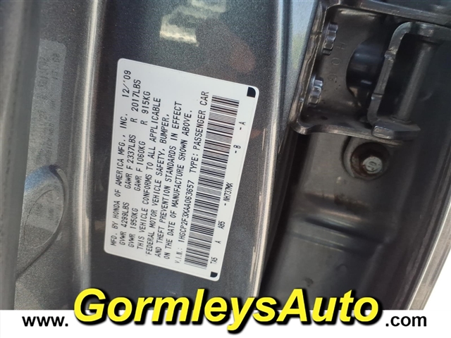 2010 Honda Accord LX:063657B