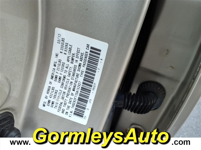 2013 Honda Accord EX:152927B