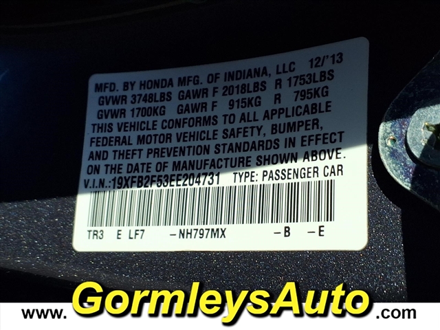 2014 Honda Civic LX:204731B