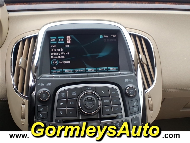 2010 Buick LaCrosse CXS:314480B